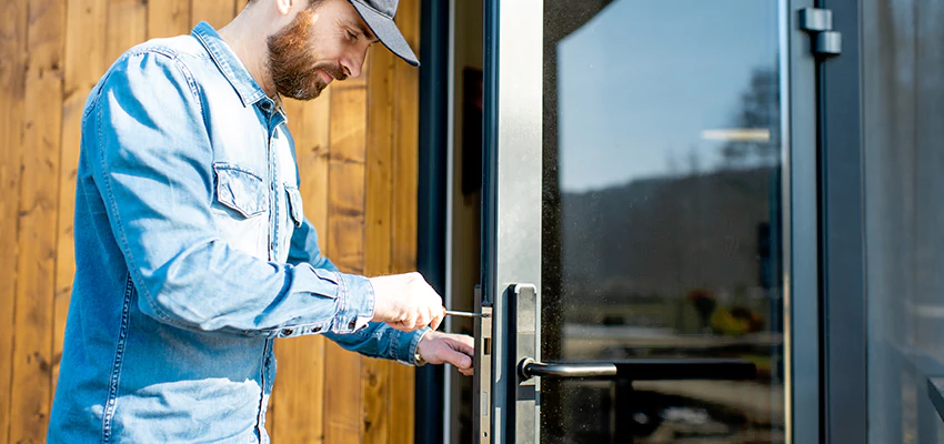 Frameless Glass Storefront Door Locks Replacement in Calistoga, CA